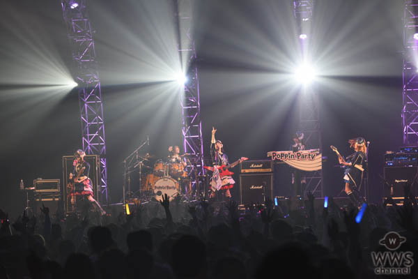 【ライブレポート】声優ガールズバンドPoppin'Partyが初登場！CDJ19/20でオーディエンスを魅了！＜COUNTDOWN JAPAN 19/20＞