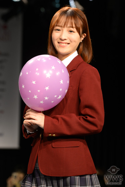 元NGT48 高沢朋花が「第7回 日本制服アワード」のランウェイに登場