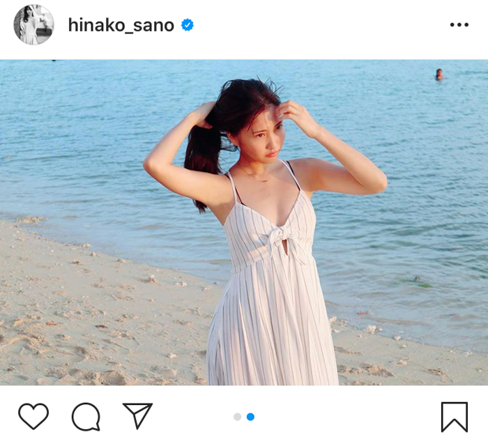 佐野ひなこ「#実は透けてる」！2年ぶりの写真集『Hina』のアザーカットにドキマギ