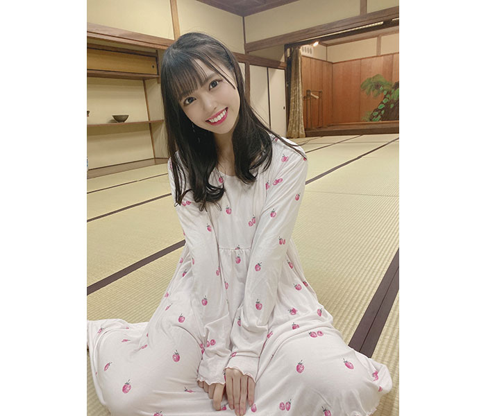 STU48 岩田陽菜のリアルパジャマ姿に大反響！「これは天使！」「癒される」「テレワークの背景にします」