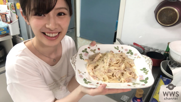 AKB48が牛乳を使った料理に挑戦！第一弾はカルボナーラに挑戦＜OUCプロジェクト＞