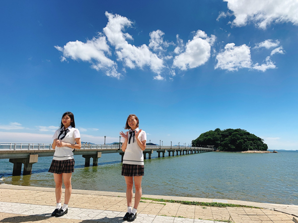 SKE48 須田亜香里、青海ひな乃が三河湾で夏を先取り！＜SKE48は君と歌いたい＞
