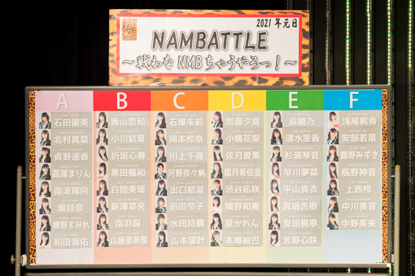 NMB48に大激震! 新プロジェクト発表! NAMBATTLE~戦わなNMBちゃうやろっ!~いざ、開戦！