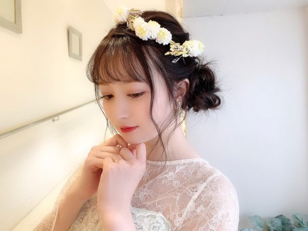 SKE48 江籠裕奈、大きな瞳に吸い込まれるドレス姿に「綺麗すぎてため息出る」