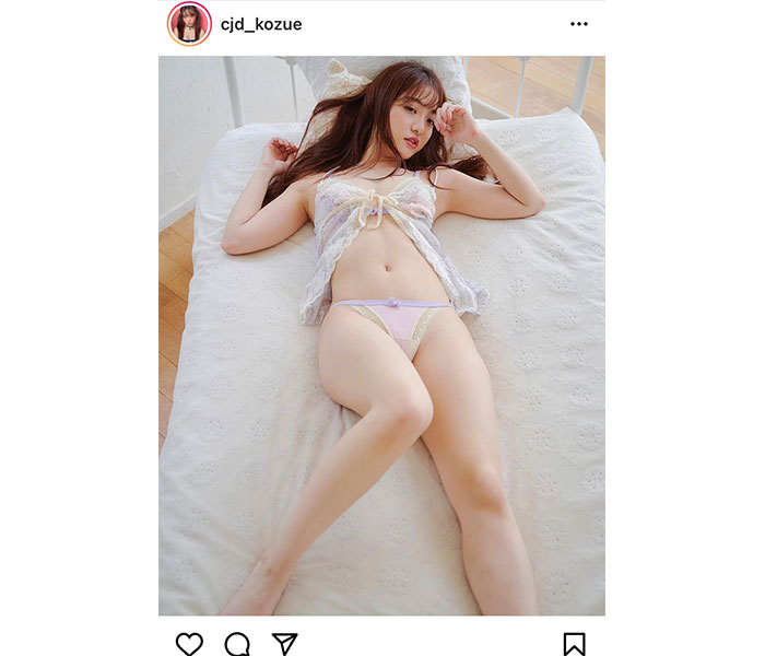 サイバージャパンダンサーズ・KOZUE、透き通る美肌&美脚に釘付け！