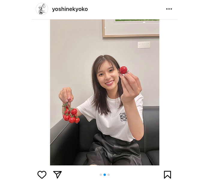 芳根京子、ただトマトを食べるだけの“もぐもぐタイム”が可愛すぎる！
