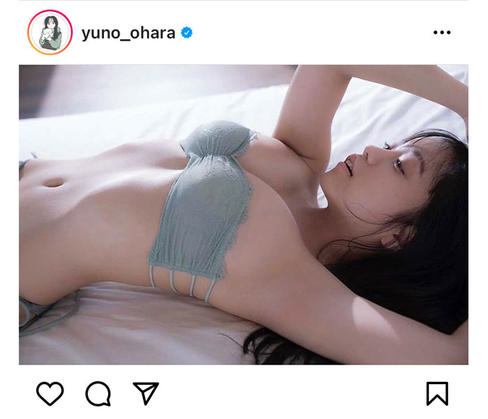 大原優乃、ふんわりバストとくびれで魅せる超絶ボディにうっとり