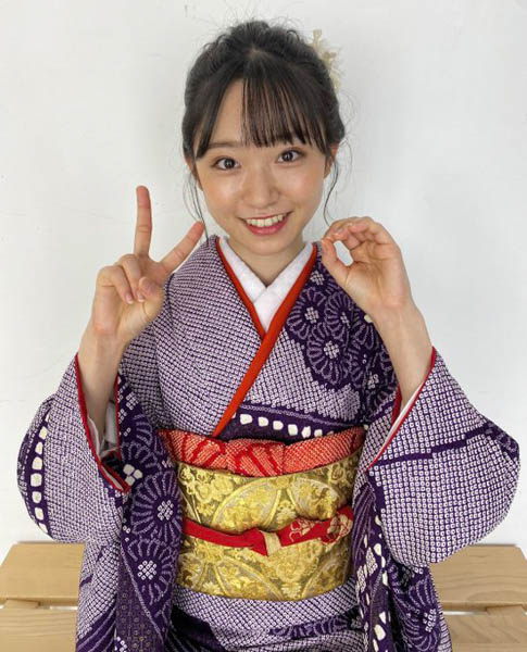 AKB48 山内瑞葵、成人式の前撮り振袖姿を披露「もう成人式かぁ」と感慨深い声も