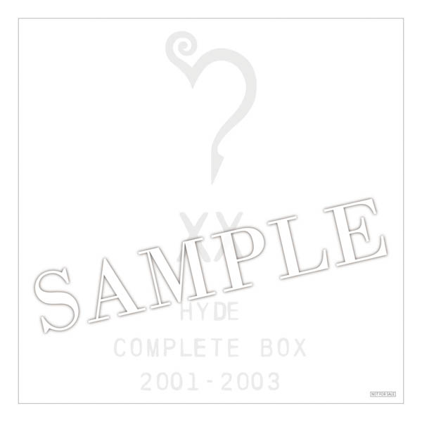 HYDE、ソロデビュー20周年記念のリマスターコンプリートボックス『HYDE COMPLETE BOX 2001-2003』特典絵柄が解禁