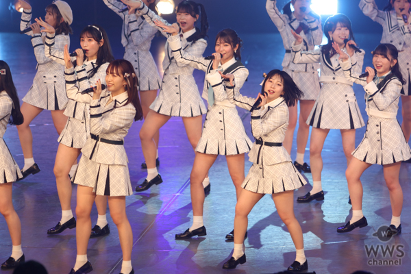 【写真特集】HKT48が『スキ!スキ!スキップ!』『12秒』などアッパーチューンを連発！＜NIG FES 2022＞