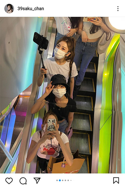 宮脇咲良、日本の街に降臨!プライベートショットに「オーラえぐい」「日本におることがこんなに尊いなんて」の声