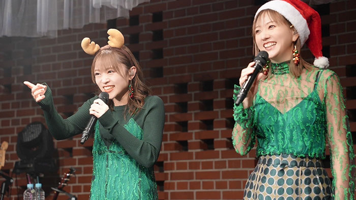 伊藤千晃&友希、横浜赤レンガ倉庫で『クリスマスジョイントライブ』初開催