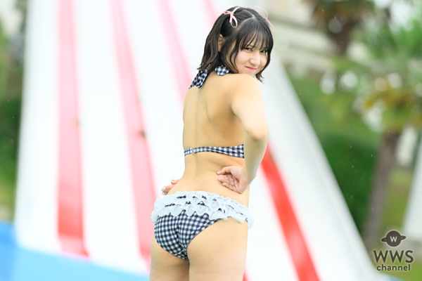 【写真特集】まゆたゆま（#PEXACOA）、美尻セクシーな振り向きとキュートなルックスで釘付け！＜近代麻雀水着祭2023＞