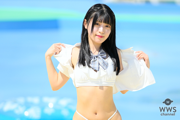 【写真特集】なお、脱ぎかけセクシーな制服コスチュームでフェチ刺激！＜近代麻雀水着祭2023＞