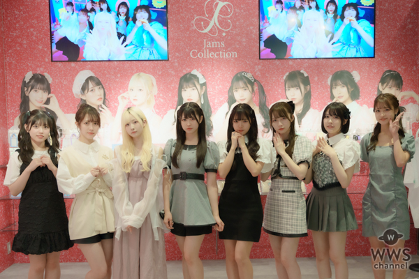 【動画】Jams Collection(ジャムズ)、あべのキューズモールポップアップストアにおしゃれな私服姿で８名勢揃い！