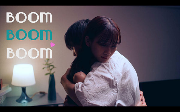 Dannie May、新曲「Boom Boom Boom」MVを公開!杉本愛里と永島龍之介が出演