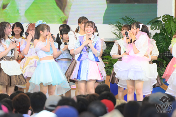 【写真特集】FRUITS ZIPPERとアイドル好き女子大生がコラボ！「TIF2023」×UNIDOLコラボステージに登場＜TOKYO IDOL FESTIVAL 2023 supported by にしたんクリニック＞