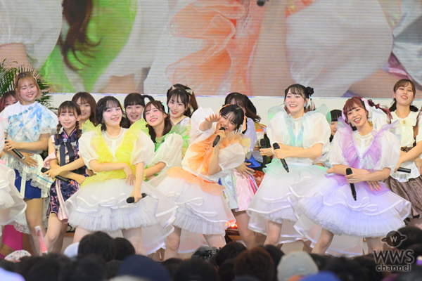 【写真特集】FRUITS ZIPPERとアイドル好き女子大生がコラボ！「TIF2023」×UNIDOLコラボステージに登場＜TOKYO IDOL FESTIVAL 2023 supported by にしたんクリニック＞