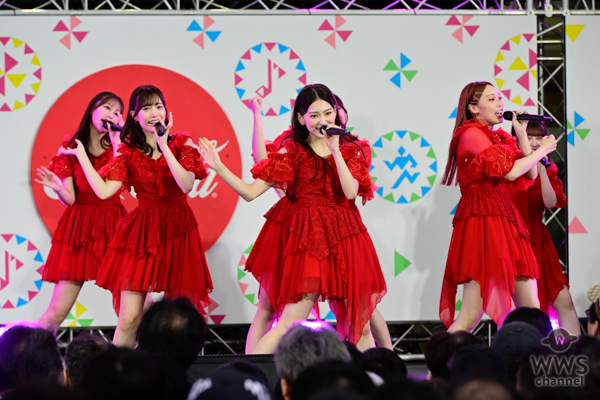 【ライブレポート】HKT48・チームH、劇場公演らしさを凝縮したステージに会場熱狂！＜コカ･コーラ SUMMER STATION 音楽LIVE＞