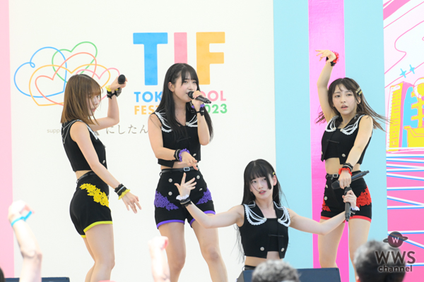 #2i2、「TIF2023」SMILE GARDENで終始叫びまくる熱狂ステージ！＜TOKYO IDOL FESTIVAL 2023 supported by にしたんクリニック＞