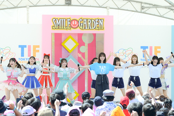 「TIF2023」開幕！チェアマン・長濱ねる「ガンガン盛り上がっていきたいと思います！」＜TOKYO IDOL FESTIVAL 2023 supported by にしたんクリニック＞