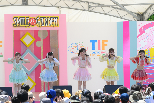 【写真特集】Luce Twinkle Wink☆（ルーチェTW）「TIF2023」SMILE GARDENから『トキメキ』を届ける＜TOKYO IDOL FESTIVAL 2023 supported by にしたんクリニック＞