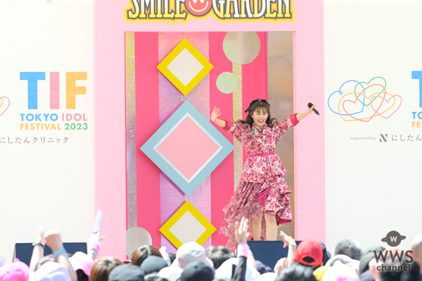 ももクロ・佐々木彩夏、「TIF2023」トップバッターで登場！会場から佐々木コールも轟く！＜TOKYO IDOL FESTIVAL 2023 supported by にしたんクリニック＞