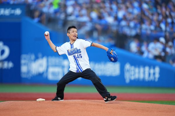 柳沢慎吾、伝統芸『横浜対PL学園』をハマスタで熱演！