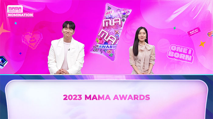 東京ドームにて開催される『2023 MAMA AWARDS』のノミネーション特番を日韓同時放送・配信