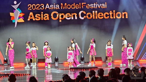 【動画】中国キッズグループ・LEVAY KIDS GIRLがピンク衣装でキレキレのパフォーマンス！＜Asia Open Collection＞